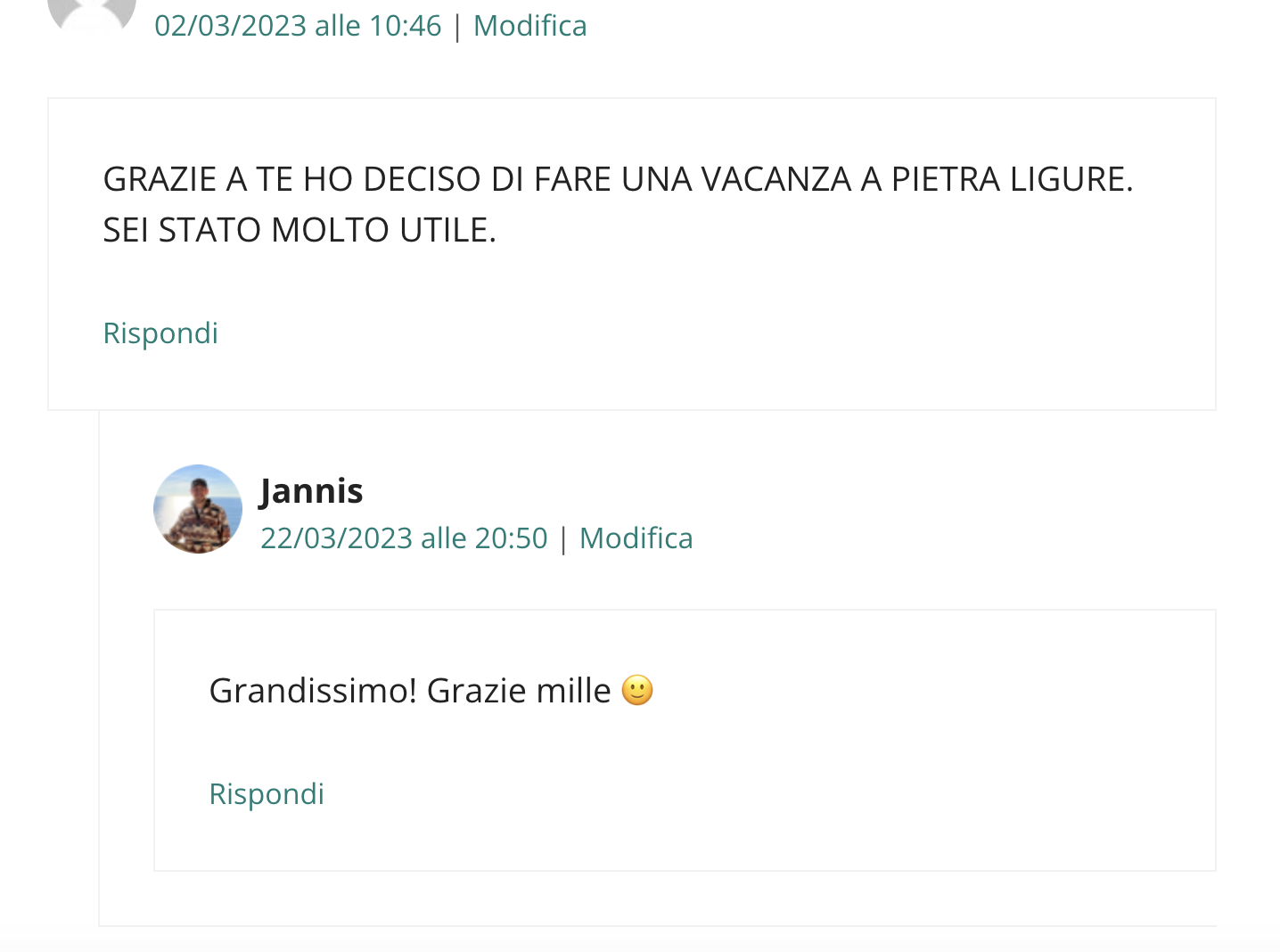 commento positivo Pietra Ligure Spiagge: Tutto Quello Da Sapere 1