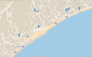 Mappa degli hotel con piscina a Pietra Ligure